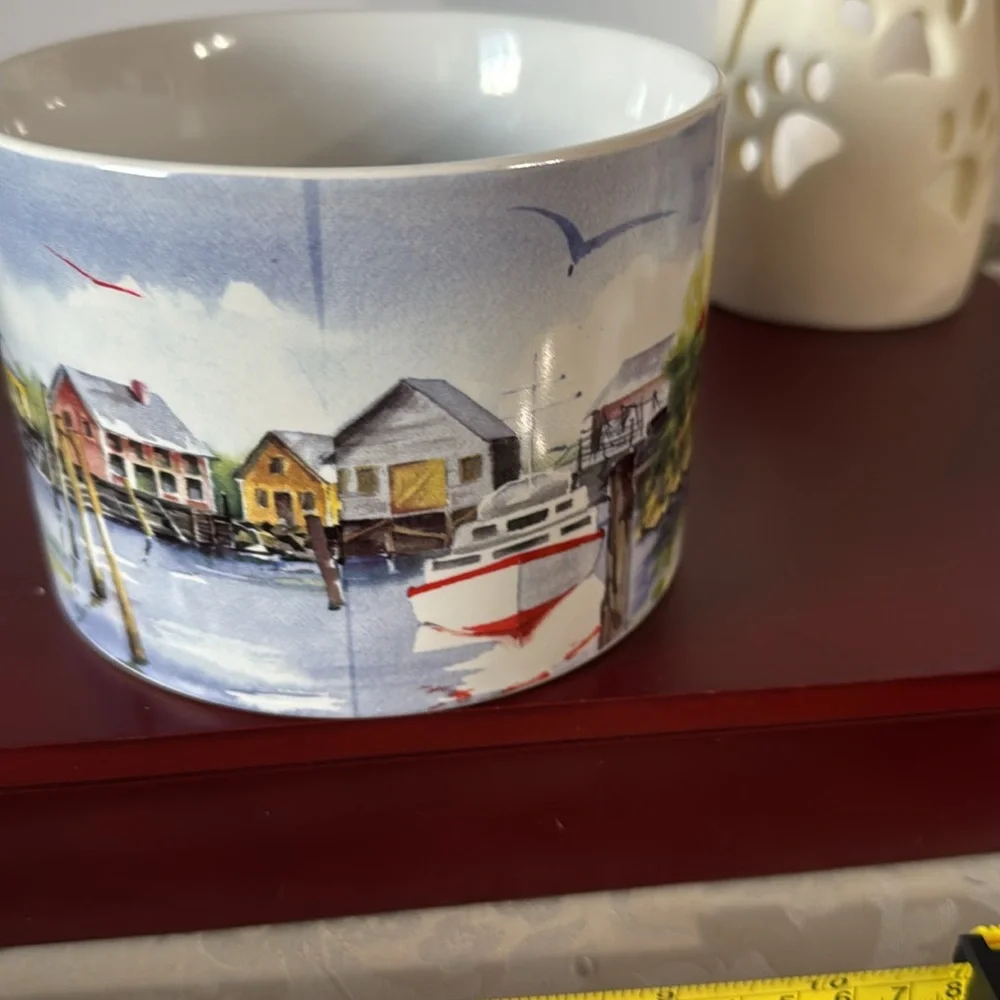 3/$22
Gourmet Du Village bowl  “By the Sea” Ceramic - Picture 5 of 6